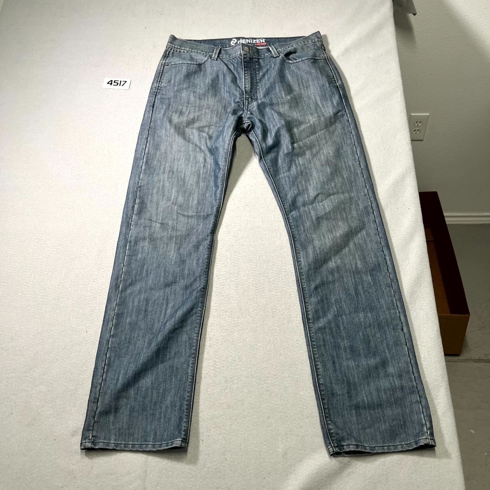Denizen from Levi's 218 Jeans Mens‎ 36x34 Blue Cotton Denim Slim Straight Leg
